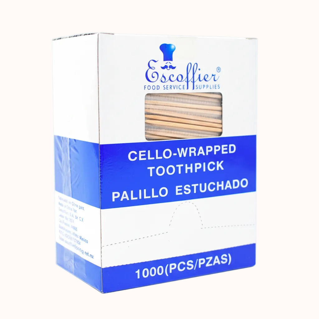 PALILLOS ESTUCHADOS ESCOFFIER c/1000 pz