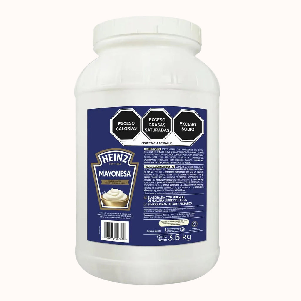MAYONESA HEINZ c/390 g o c/3.5 kg