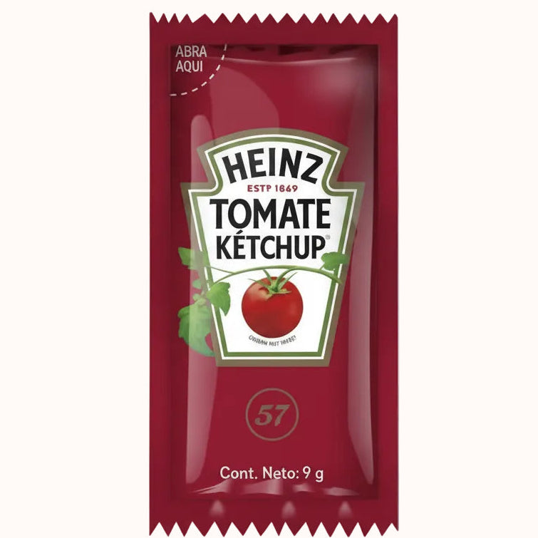 KÉTCHUP HEINZ SOBRE c/200 pz