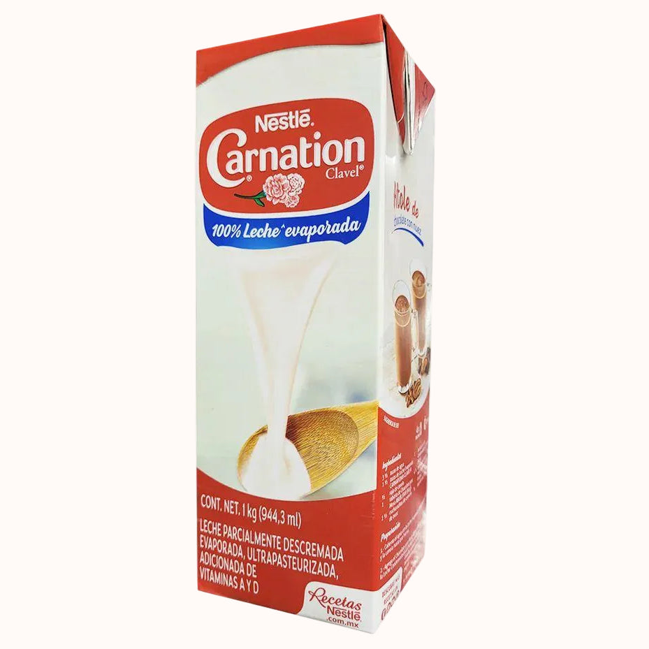 LECHE EVAPORADA CARNATION CLAVEL c/1 L