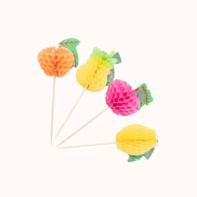 PALILLOS FRUTITAS c/50 pz
