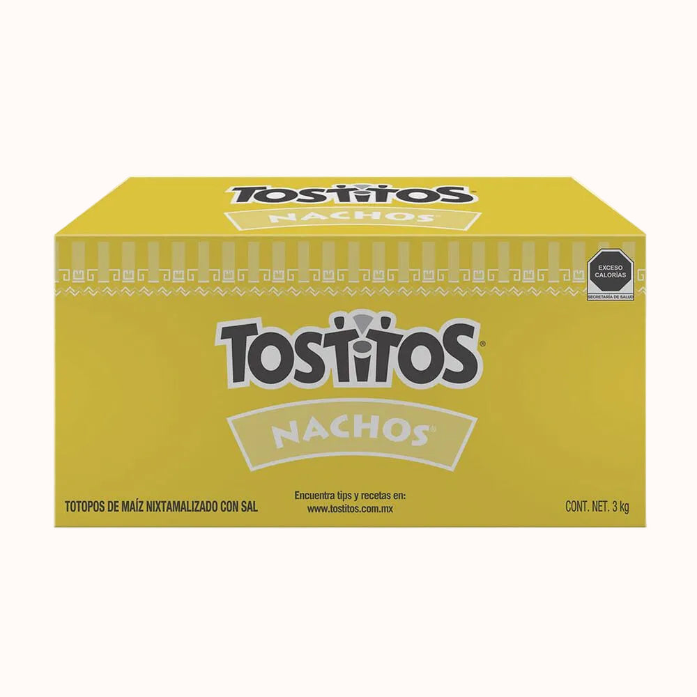 NACHOS TOSTITOS c/3 pz de 1 kg