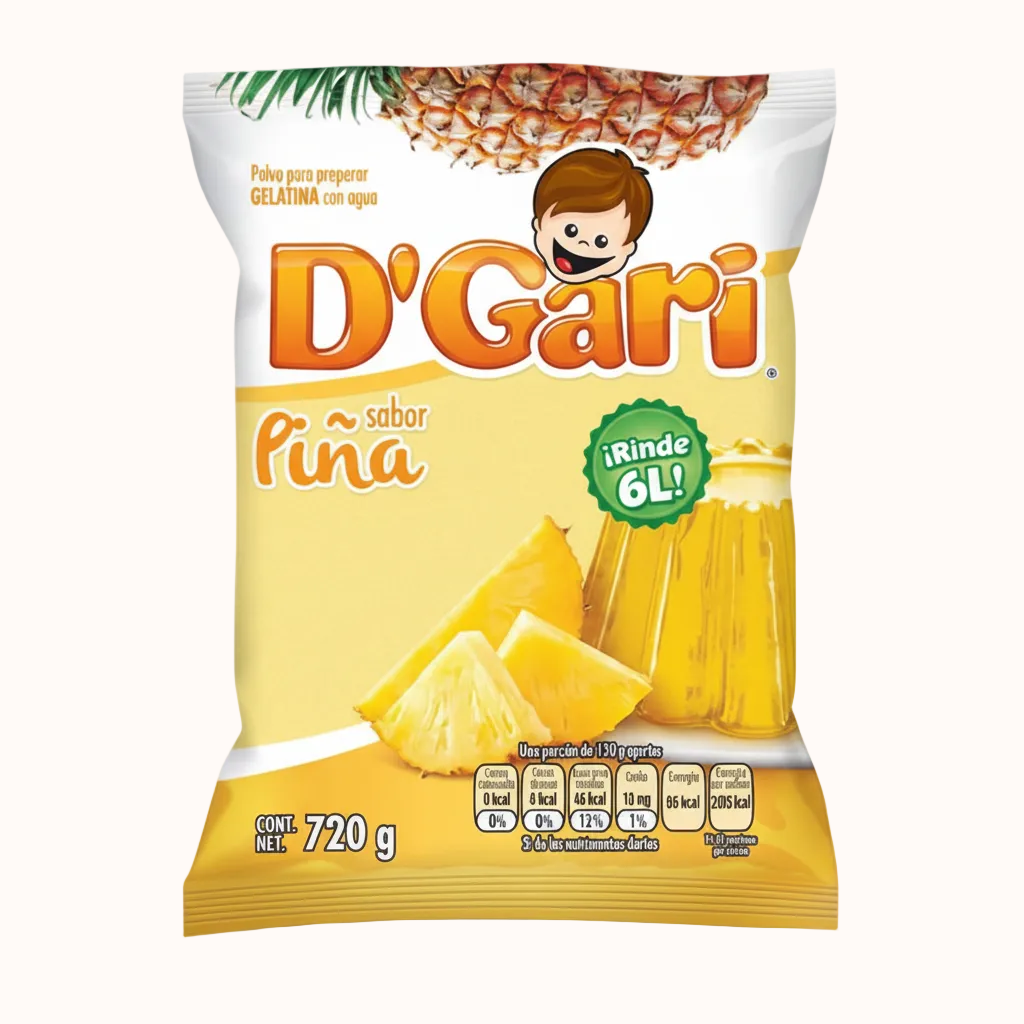 GELATINA D´GARI c/720 g