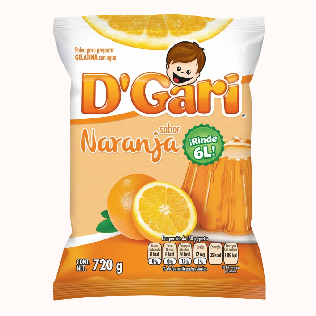 GELATINA D´GARI c/720 g