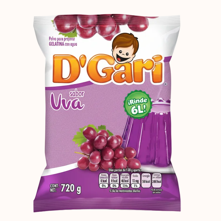 GELATINA D´GARI c/720 g