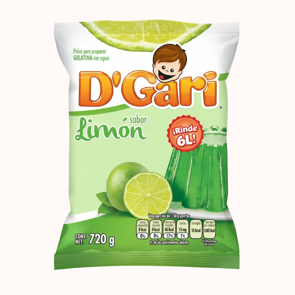 GELATINA D´GARI c/720 g