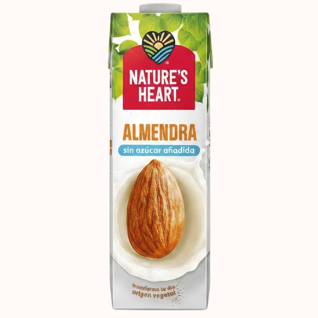 LECHE DE ALMENDRA NATURE'S HEART c/1 o c/12 pz
