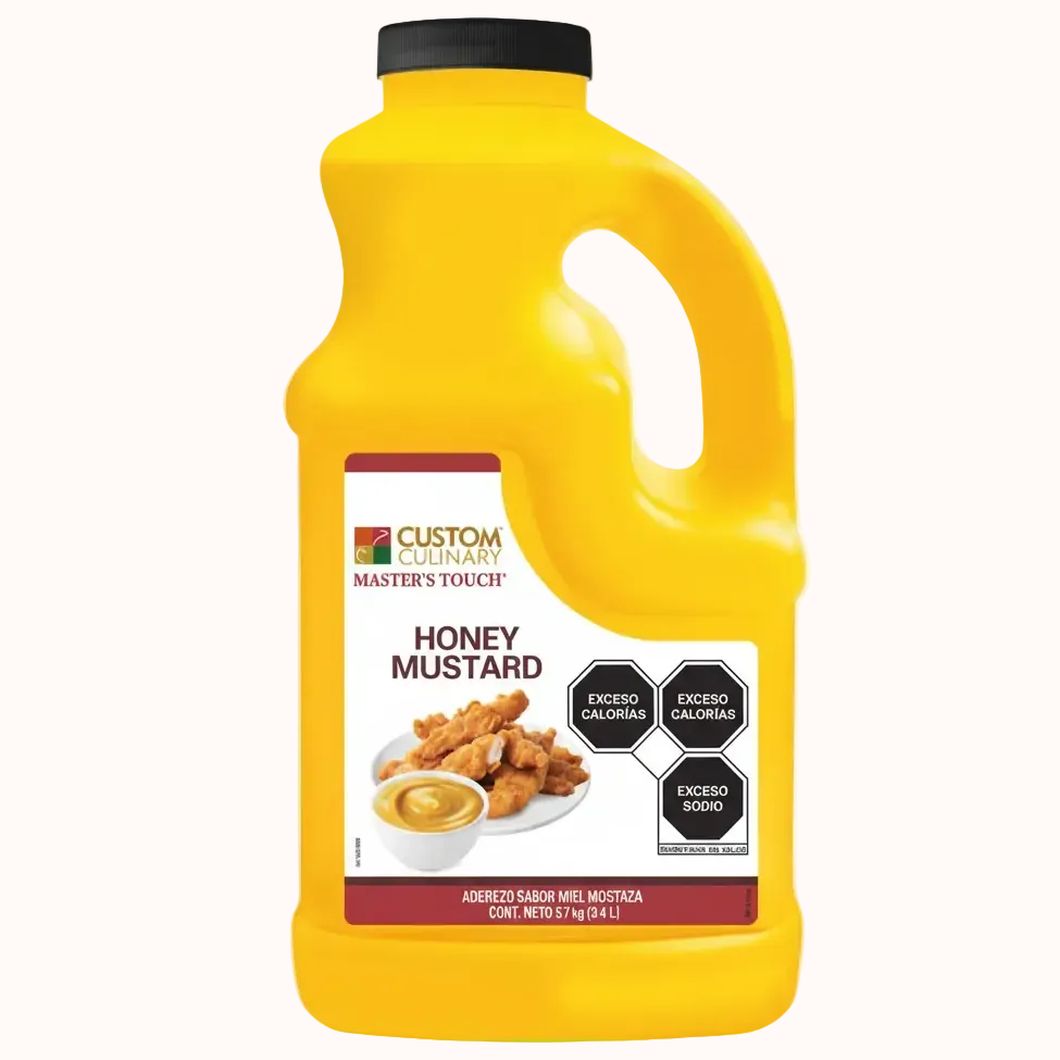 ADEREZO MOSTAZA HONEY CUSTOM CULINARY c/3.7 kg
