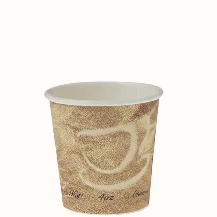 VASO ENCERADO SOLO CUP c/TAPA PLANA c/100 pz