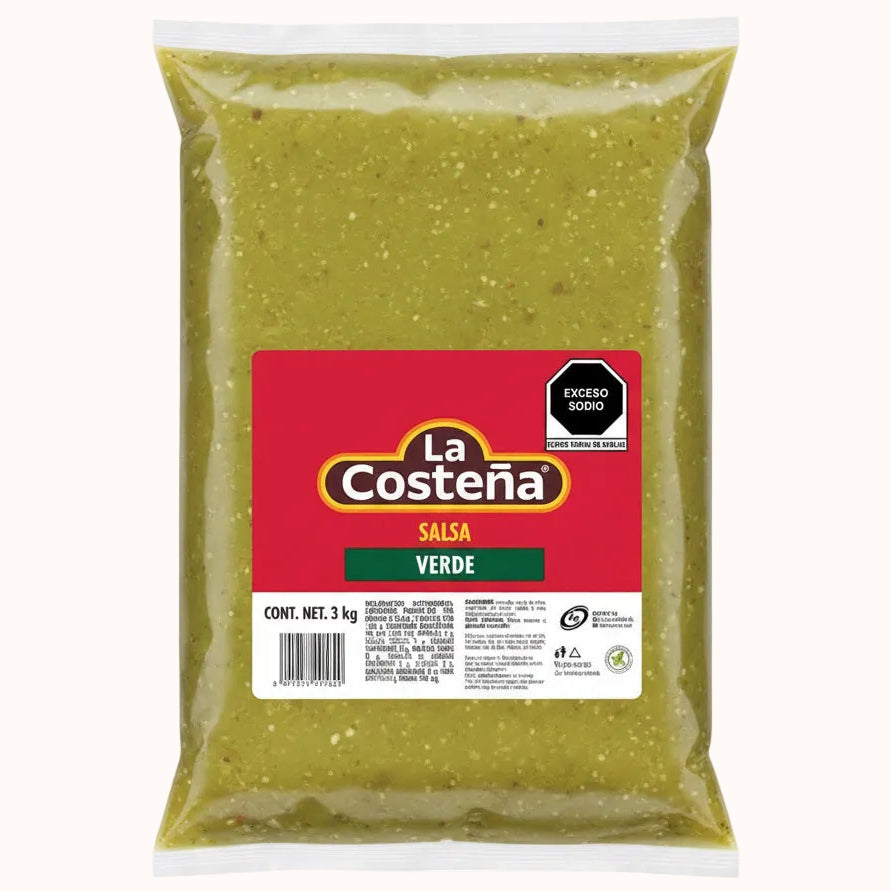 SALSA VERDE LA COSTEÑA c/3 kg