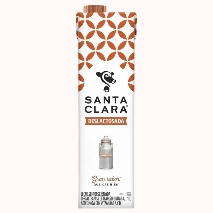 LECHE DESLACTOSADA SANTA CLARA c/12 pz
