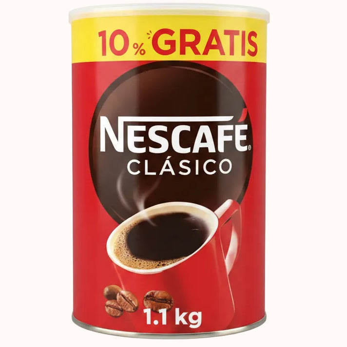 NESCAFÉ CLASICO c/400 g o c/1.1 kg