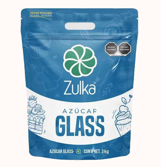 AZÚCAR GLASS ZULKA c/3 kg