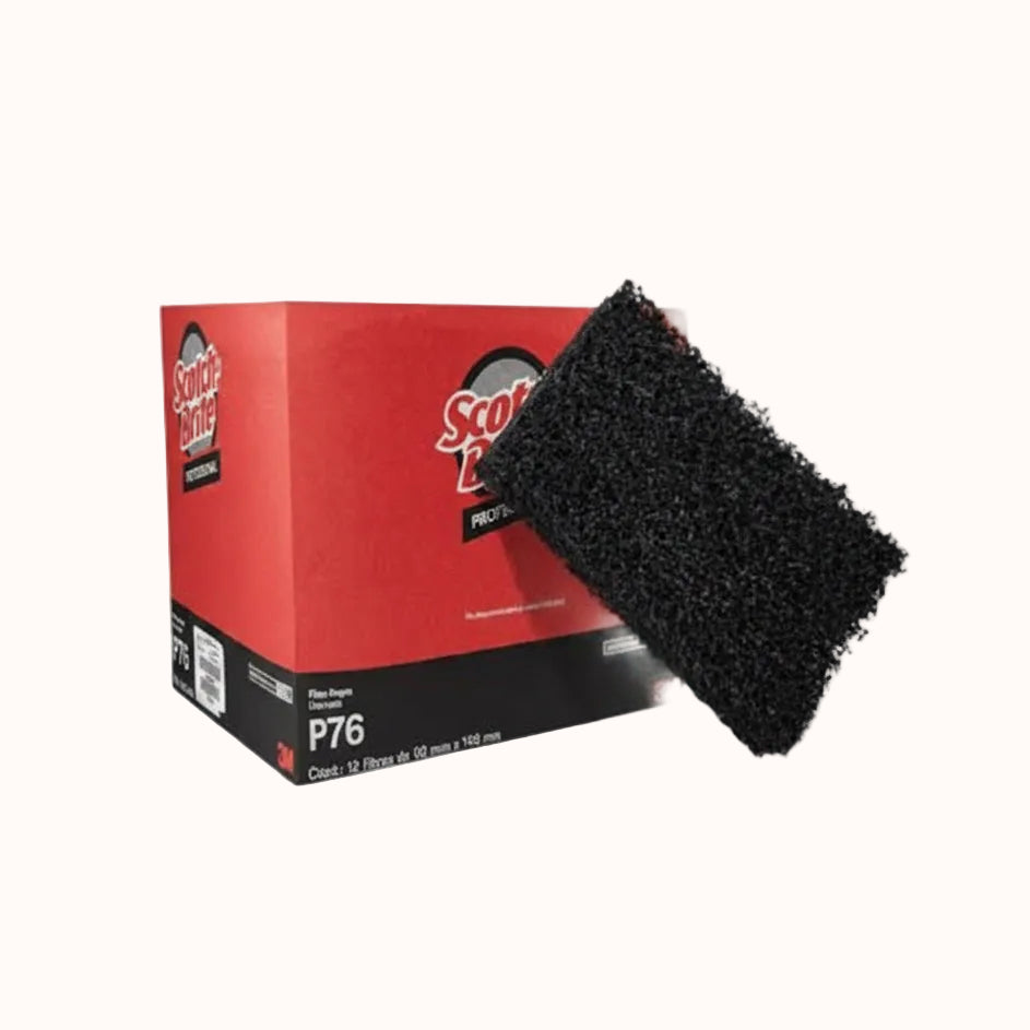FIBRA NEGRA P-76 SCOTCH-BRITE c/12 pz
