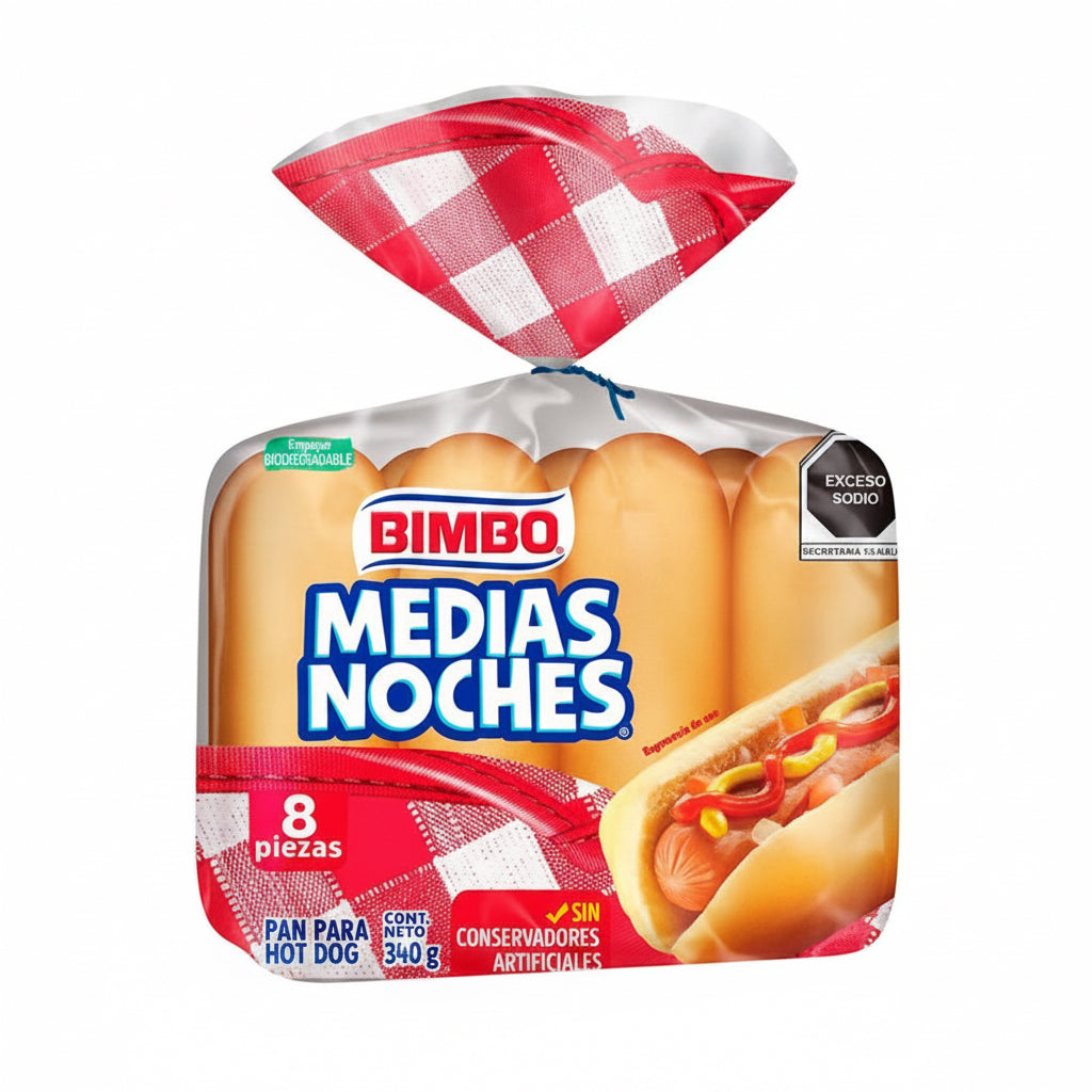 MEDIAS NOCHES BIMBO c/8 pz