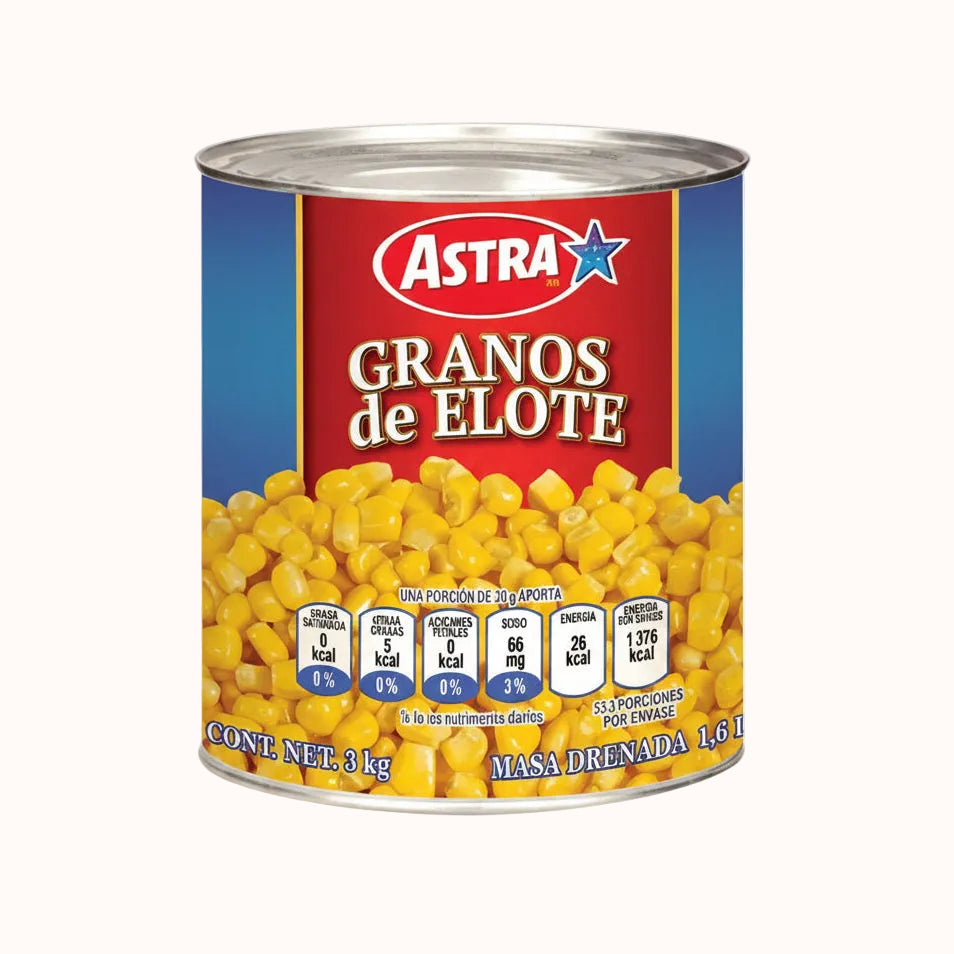 GRANOS DE ELOTE ASTRA c/3 kg