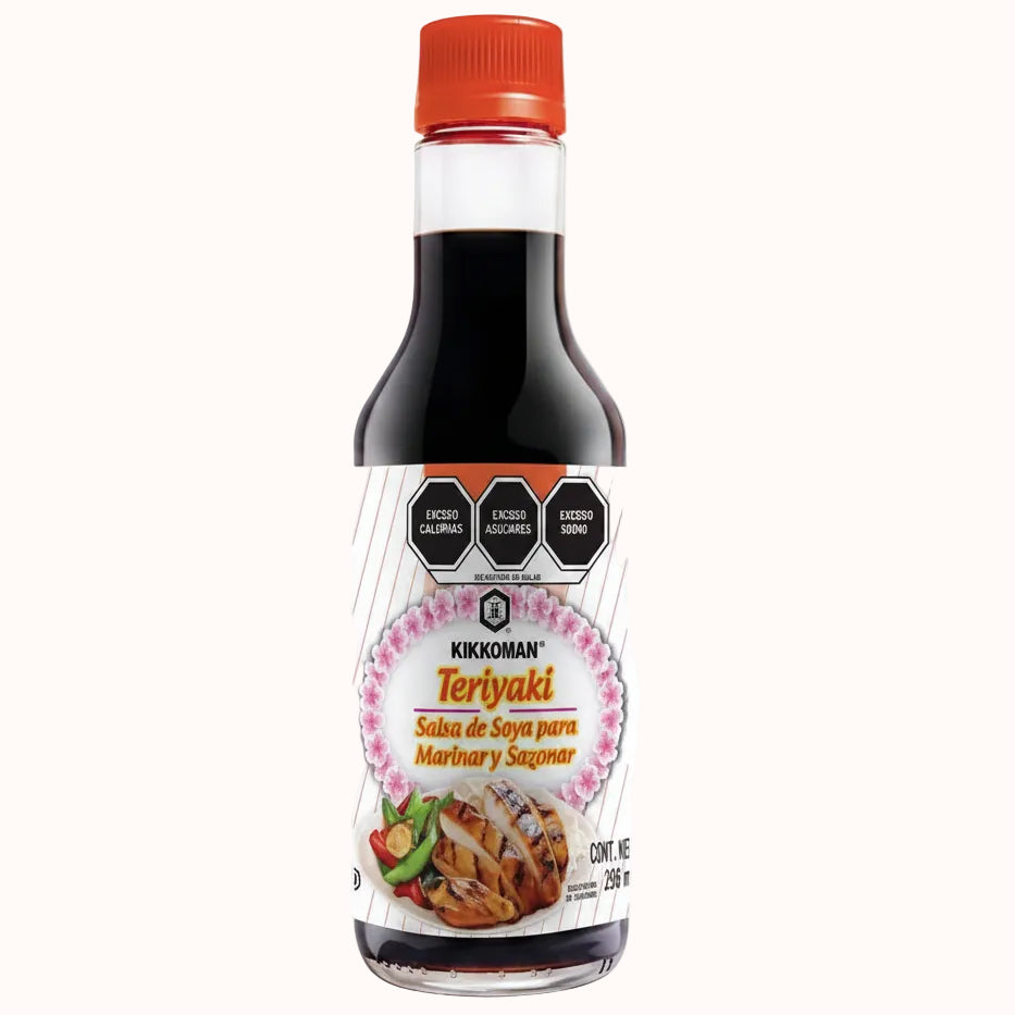 SALSA DE SOYA TERIYAKI KIKKOMAN c/296 mL