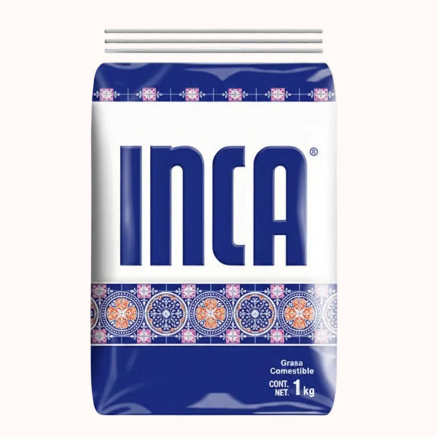 MANTECA VEGETAL INCA c/12 pz de 1 kg