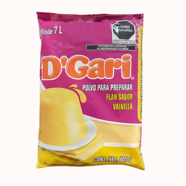 FLAN DE VAINILLA D'GARI c/805 g