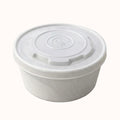 BOWL p/ENSALADA c/TAPA COMPOSTABLE c/60 pz
