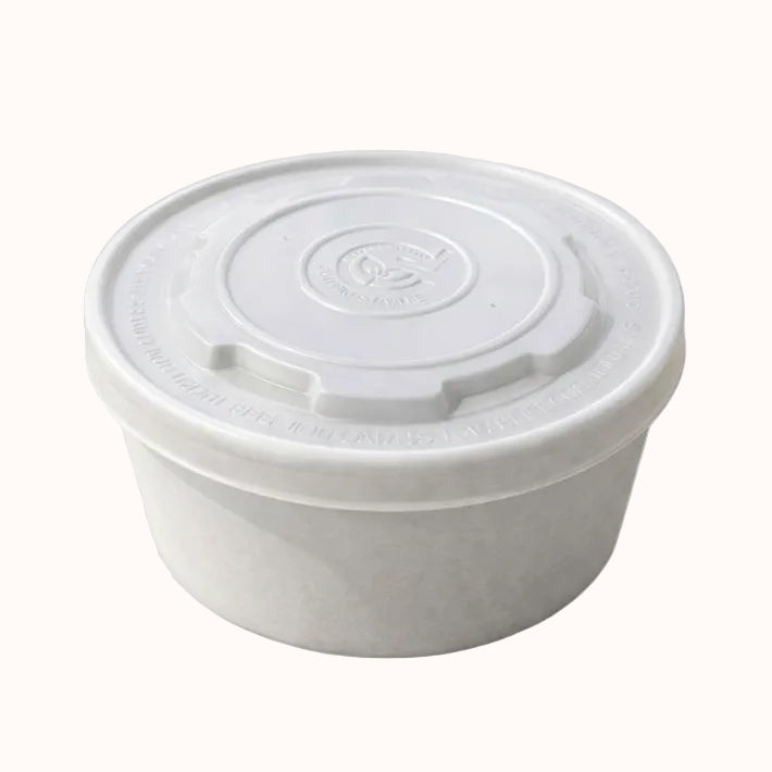 BOWL p/ENSALADA c/TAPA COMPOSTABLE c/60 pz