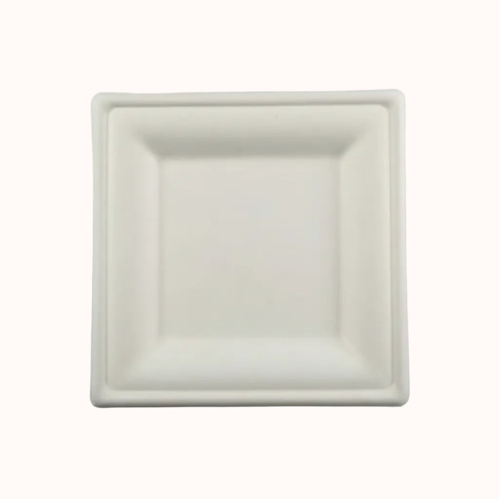 PLATO CUADRADO DE BAGAZO BIO c/36 pz