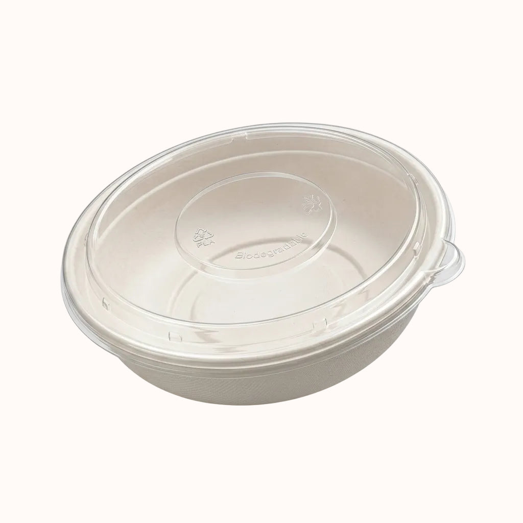 BOWL p/CONSOMÉ c/TAPA DE BAGAZO BIO c/100 pz