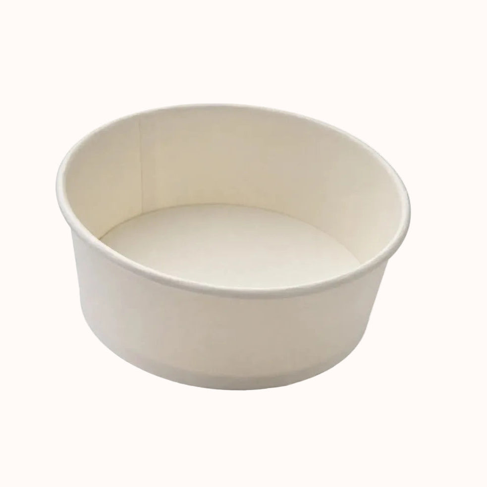 BOWL ENSALADERA DE PAPEL GRADO ALIMENTICIO c/60 pz