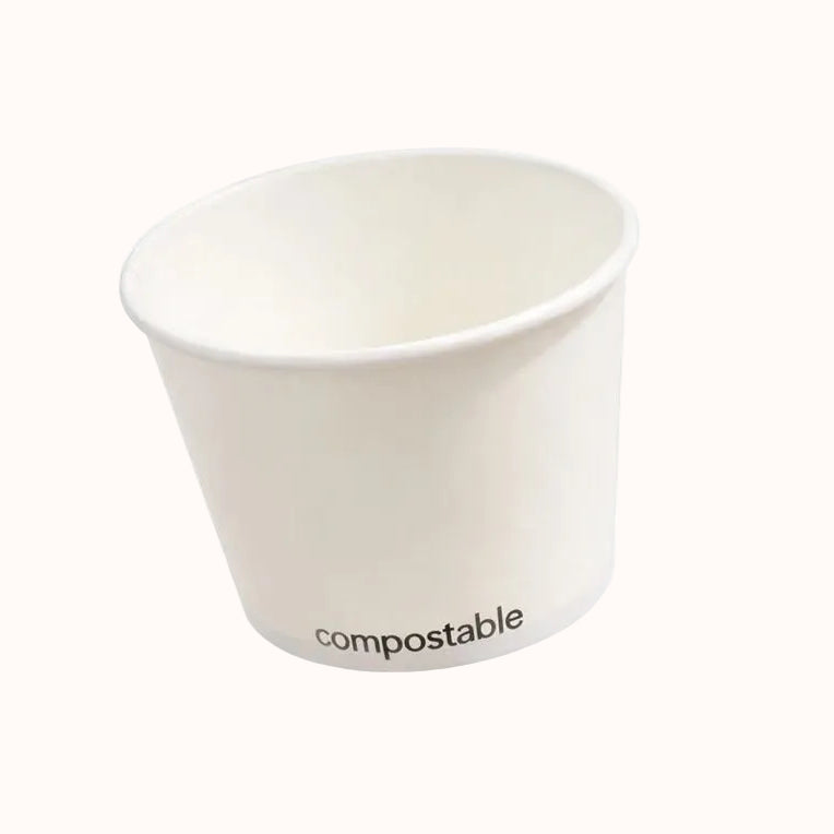 BOWL DE PAPEL PARA HELADO/YOGURT/ESQUITES c/50 pz