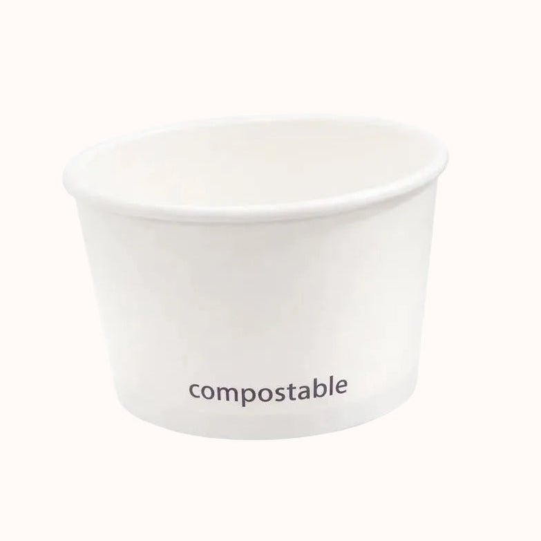 BOWL DE PAPEL PARA HELADO/YOGURT/ESQUITES c/50 pz