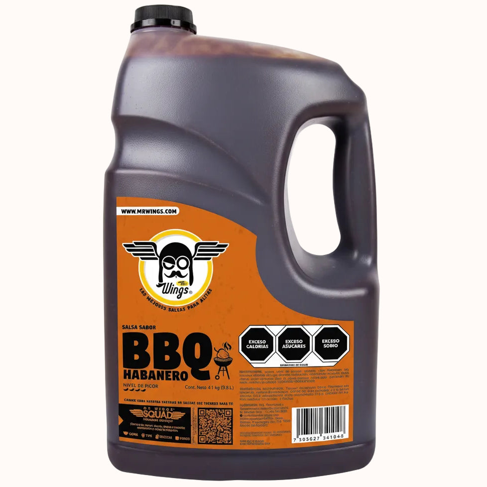 SALSA BBQ HABANERO Mr. WINGS c/4.1 kg