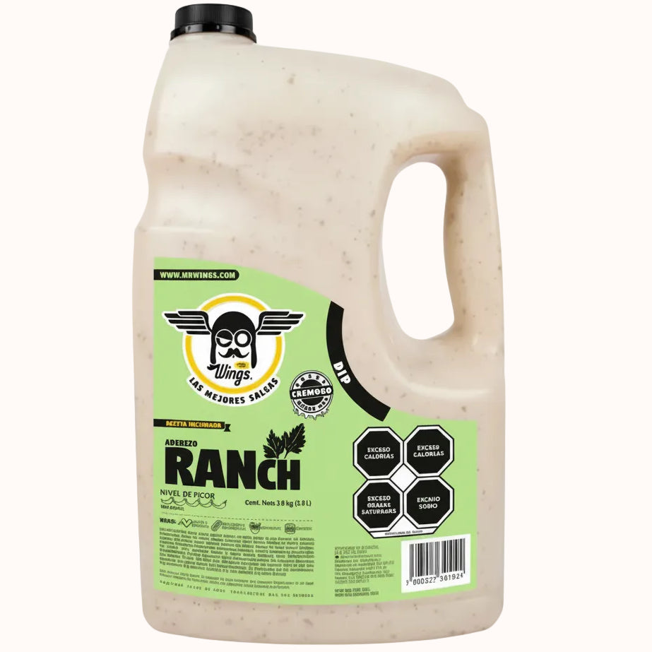 ADEREZO TIPO RANCH Mr. WINGS c/3.8 kg