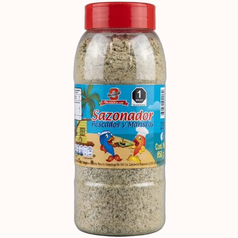 SAZONADOR PARA PESCADOS Y MARISCOS OVIEDO c/850 g