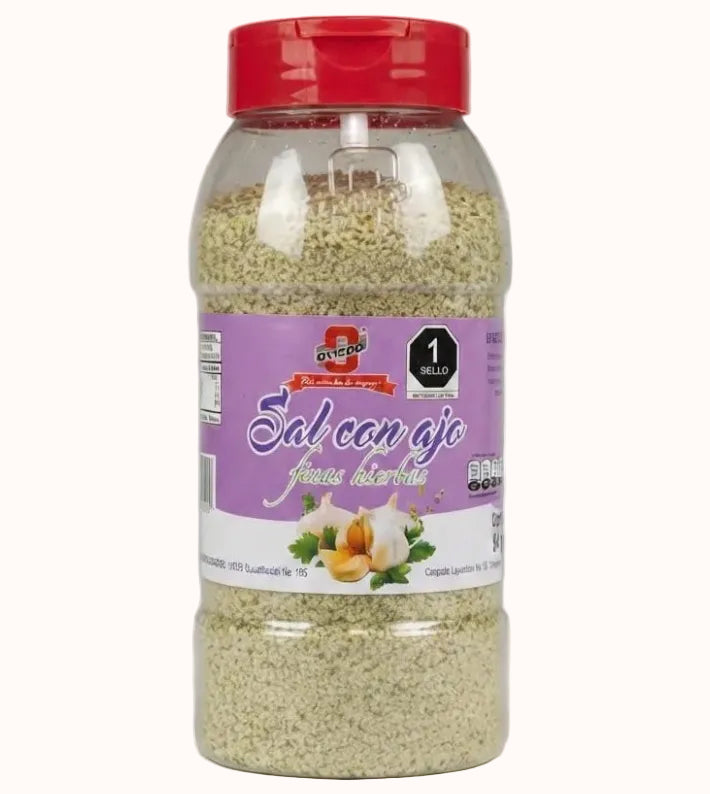 SAZONADOR SAL CON AJO Y FINAS HIERBAS OVIEDO c/1 kg
