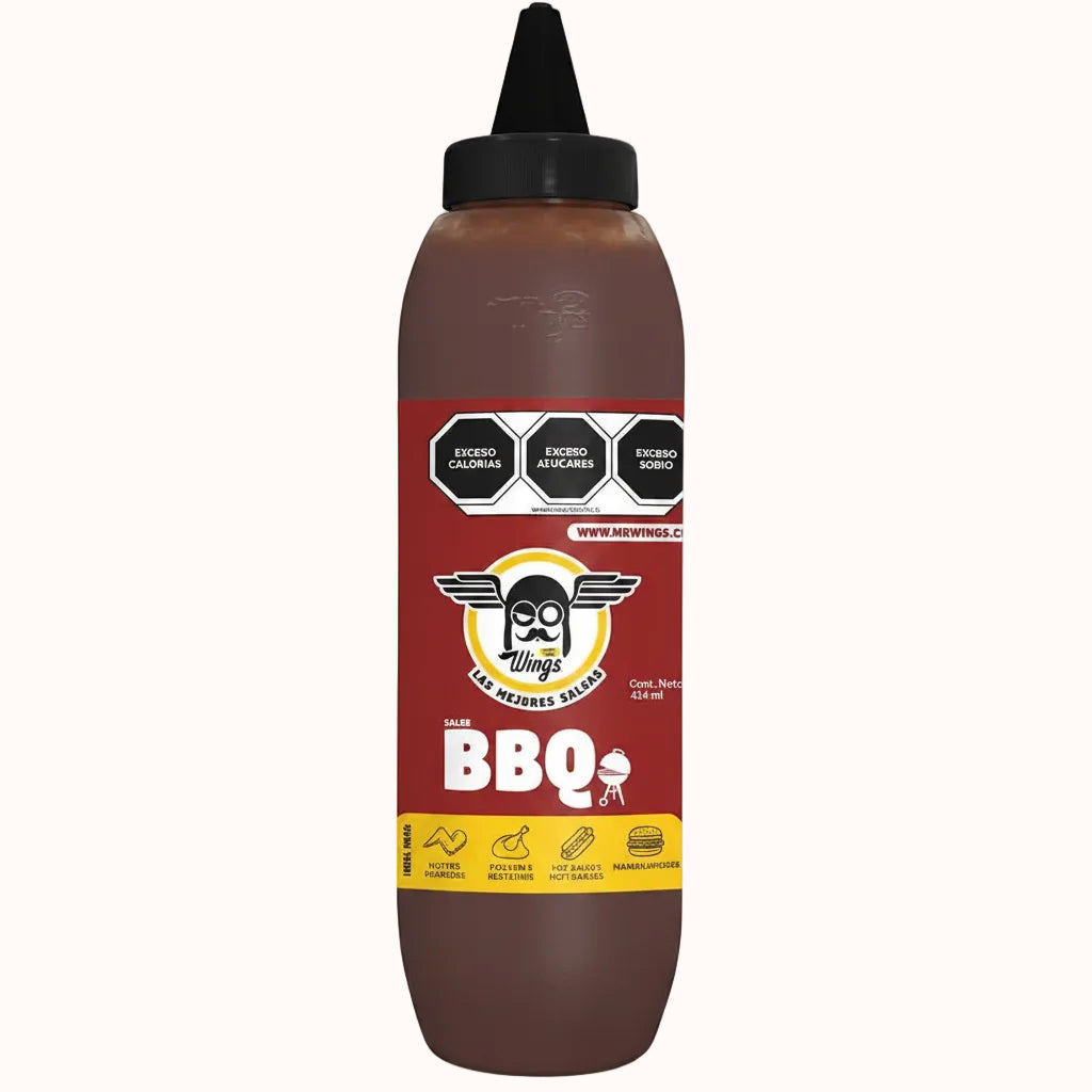SALSA BBQ Mr. WINGS DESPACHADOR c/414 ml