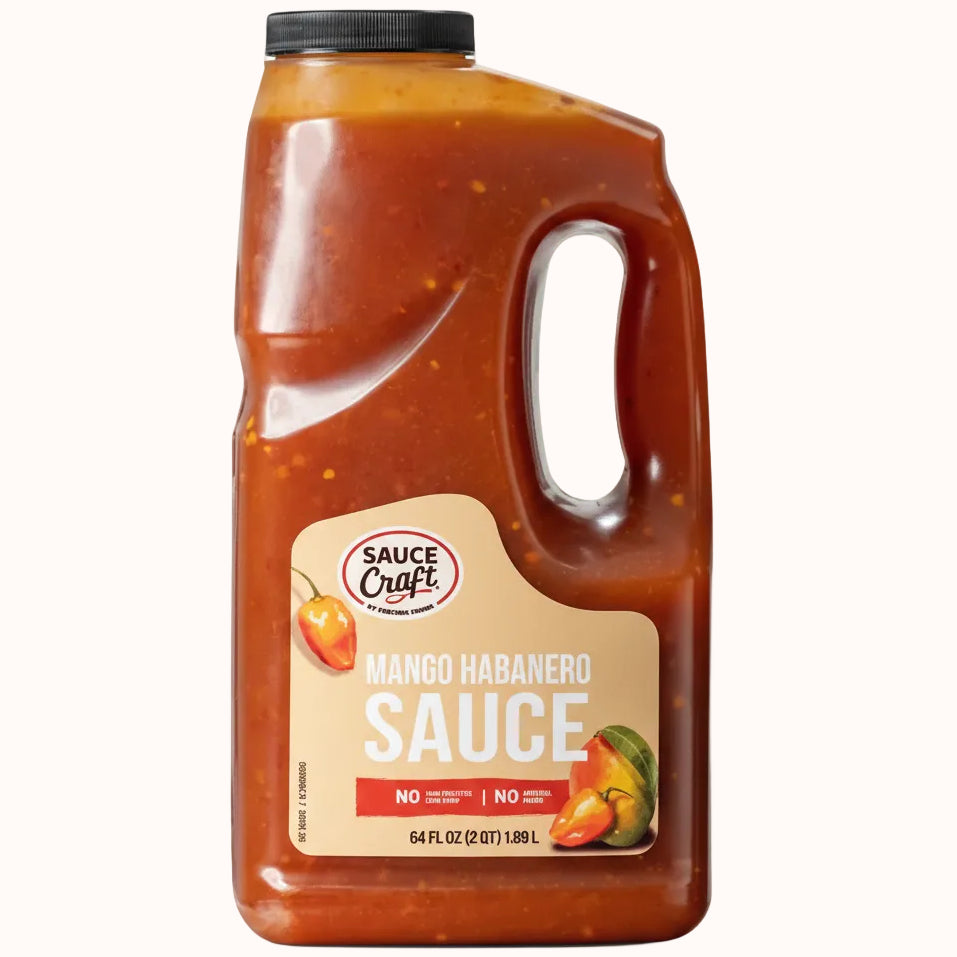 SALSA MANGO HABANERO SAUCE CRAFT c/1.89 L