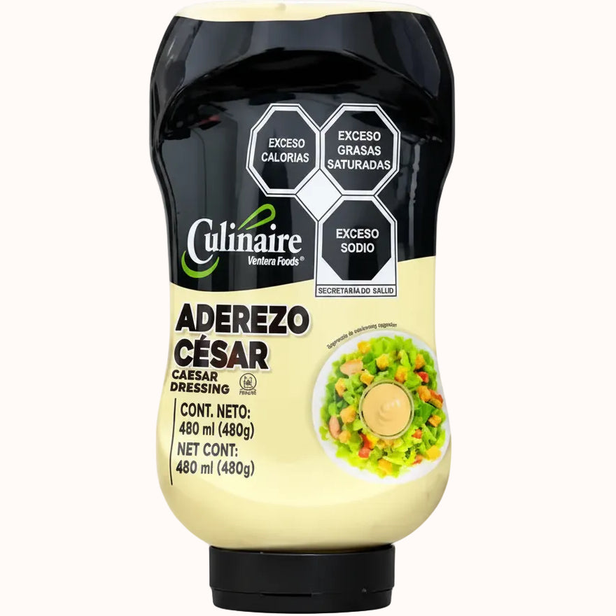 ADEREZO CÉSAR CULINAIRE DESPACHADOR c/480 ml
