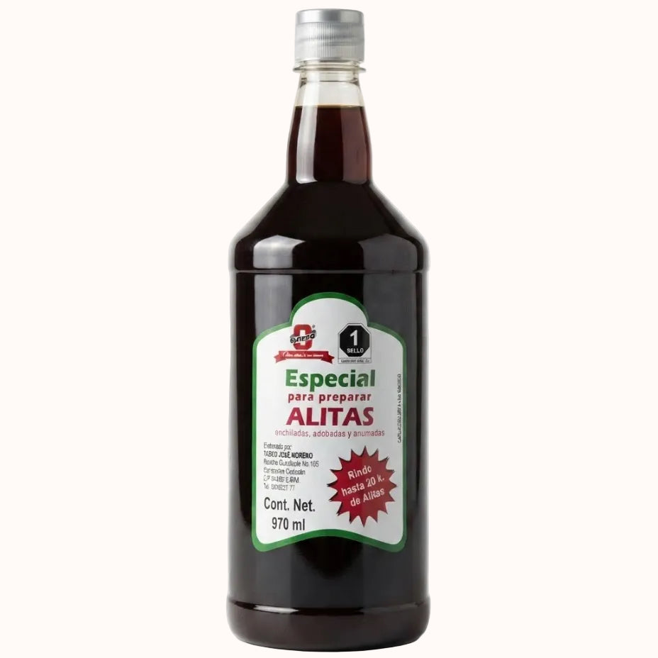 JUGO ESPECIAL PARA ALITAS OVIEDO c/970 ml