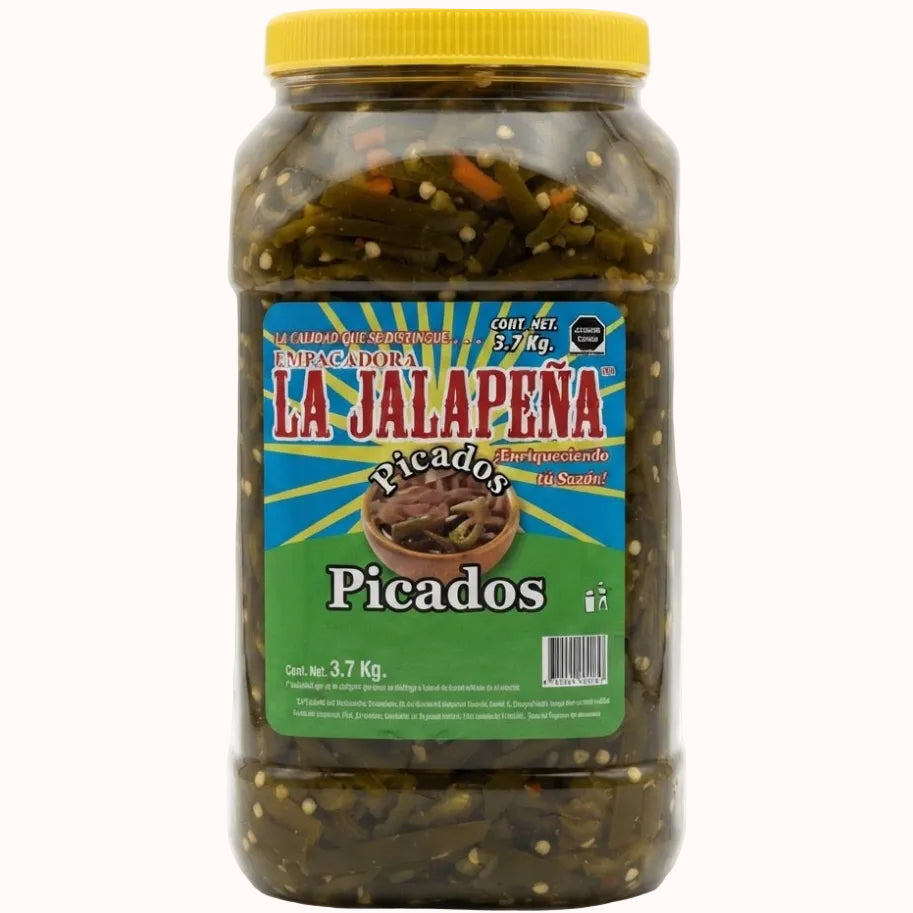 CHILES JALAPEÑOS PICADOS LA JALAPEÑA c/3.7 lg