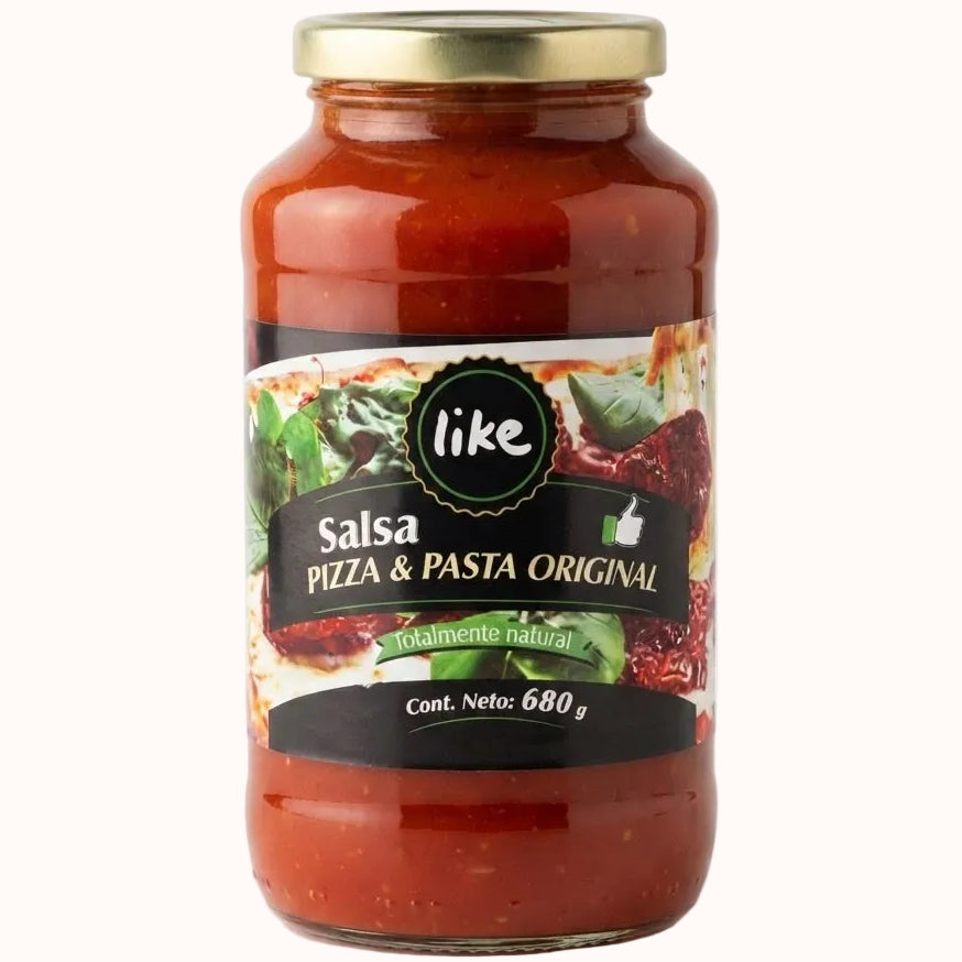 SALSA PARA PIZZA Y PASTA LIKE c/680 g