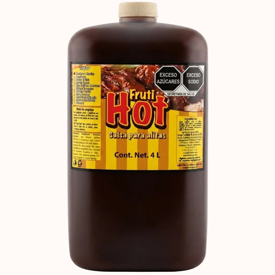 SALSA PARA ALITAS FRUTI HOT c/4 L