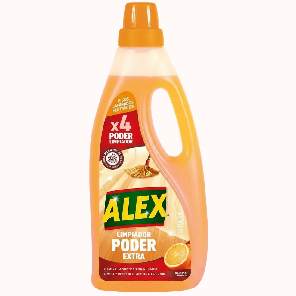 LIMPIADOR PODER EXTRA PISO LAMINADO ALEX c/750 ml
