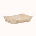 CHAROLA BARQUILLO 855 DE PAPEL KRAFT BIO c/25 pz