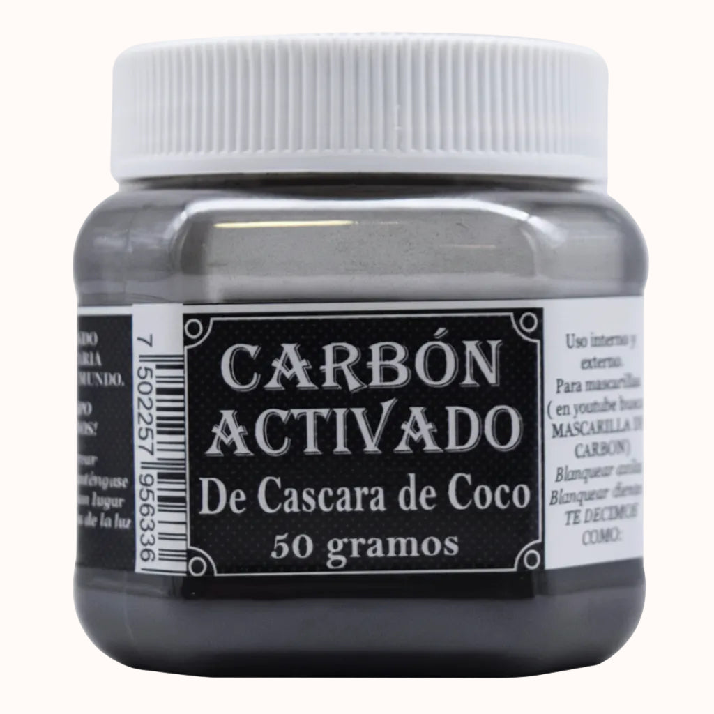 CARBÓN ACTIVADO c/50 g