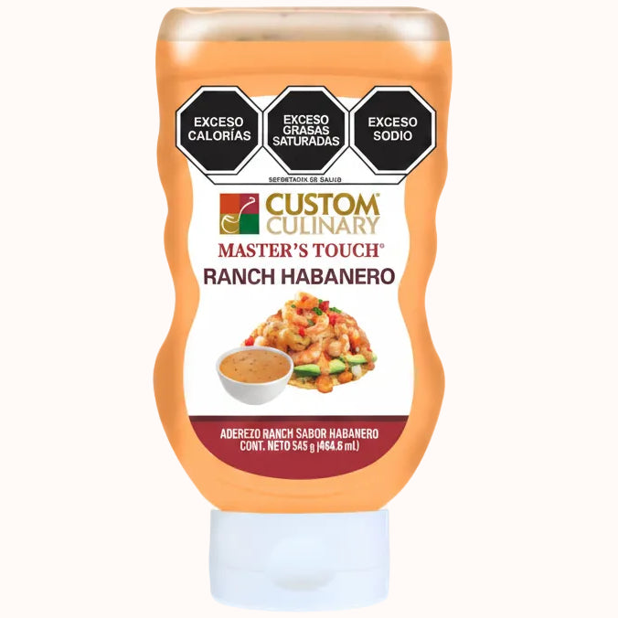 ADEREZO RANCH HABANERO CUSTOM DESPACHADOR c/545 g