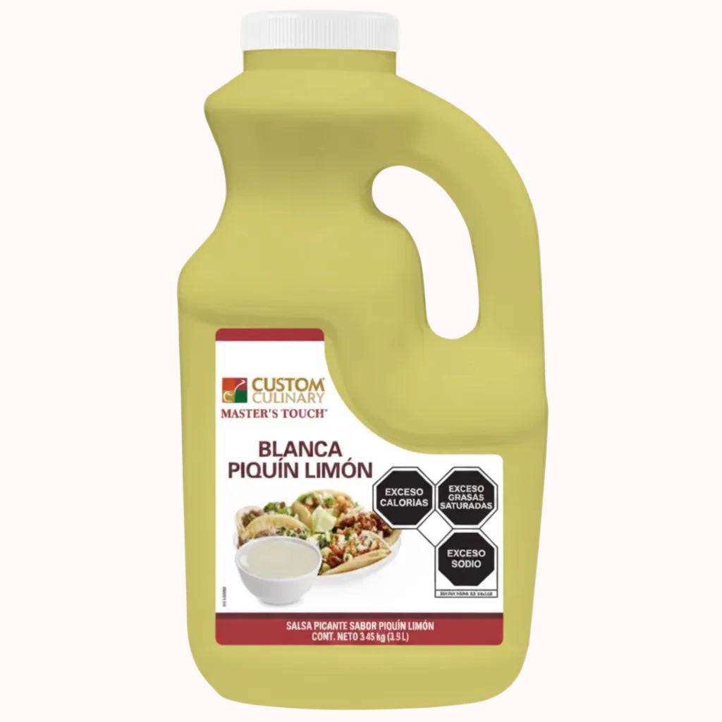 SALSA BLANCA PIQUÍN LIMÓN CUSTOM c/3.4 kg
