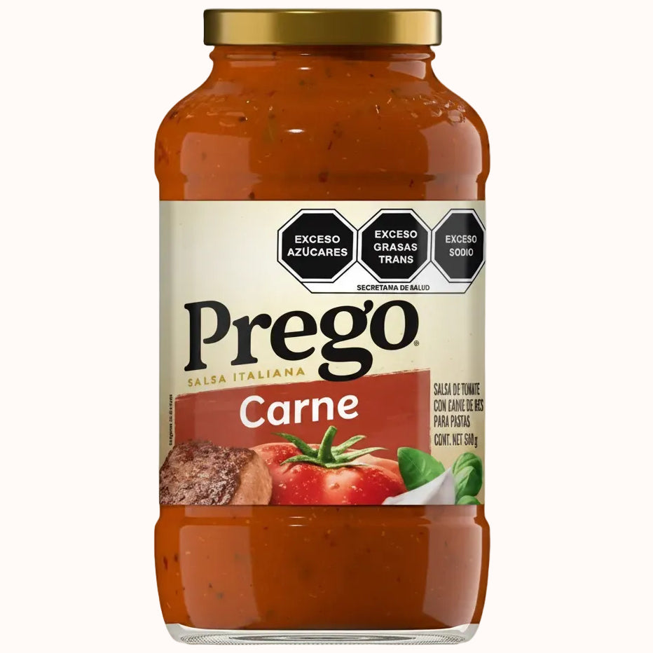 SALSA ITALIANA CON CARNE PREGO c/680 g