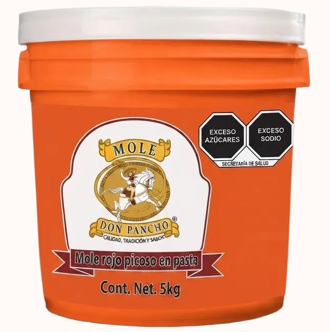 MOLE ROJO PICOSO EN PASTA DON PANCHO c/5 kg