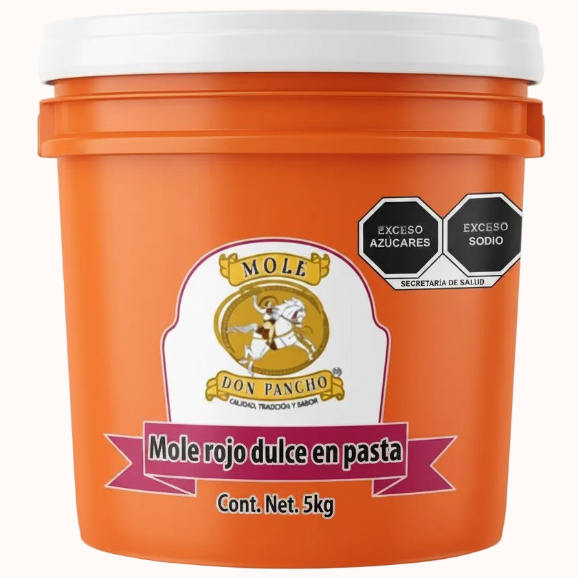MOLE ROJO DULCE EN PASTA DON PANCHO c/5 kg