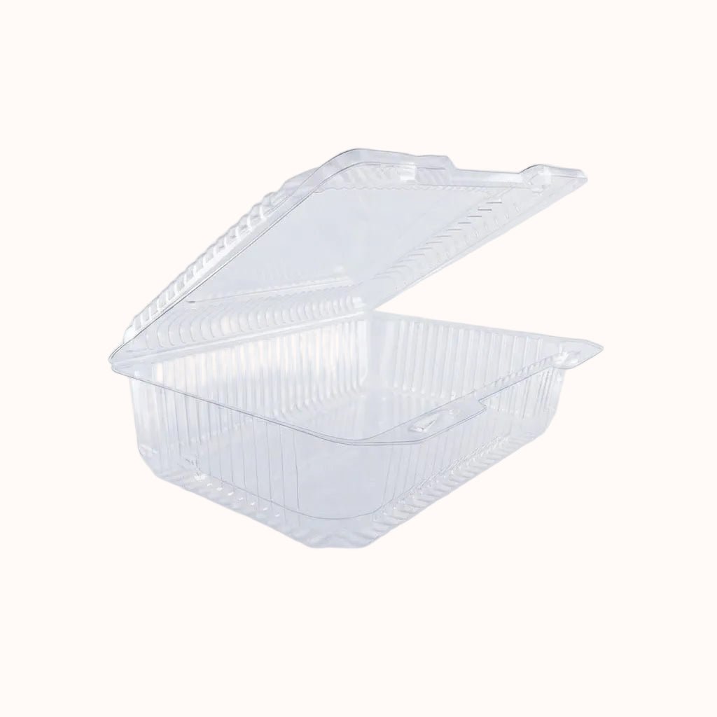 CONTENEDOR CON BISAGRA 2416 PET INIX c/25 pz